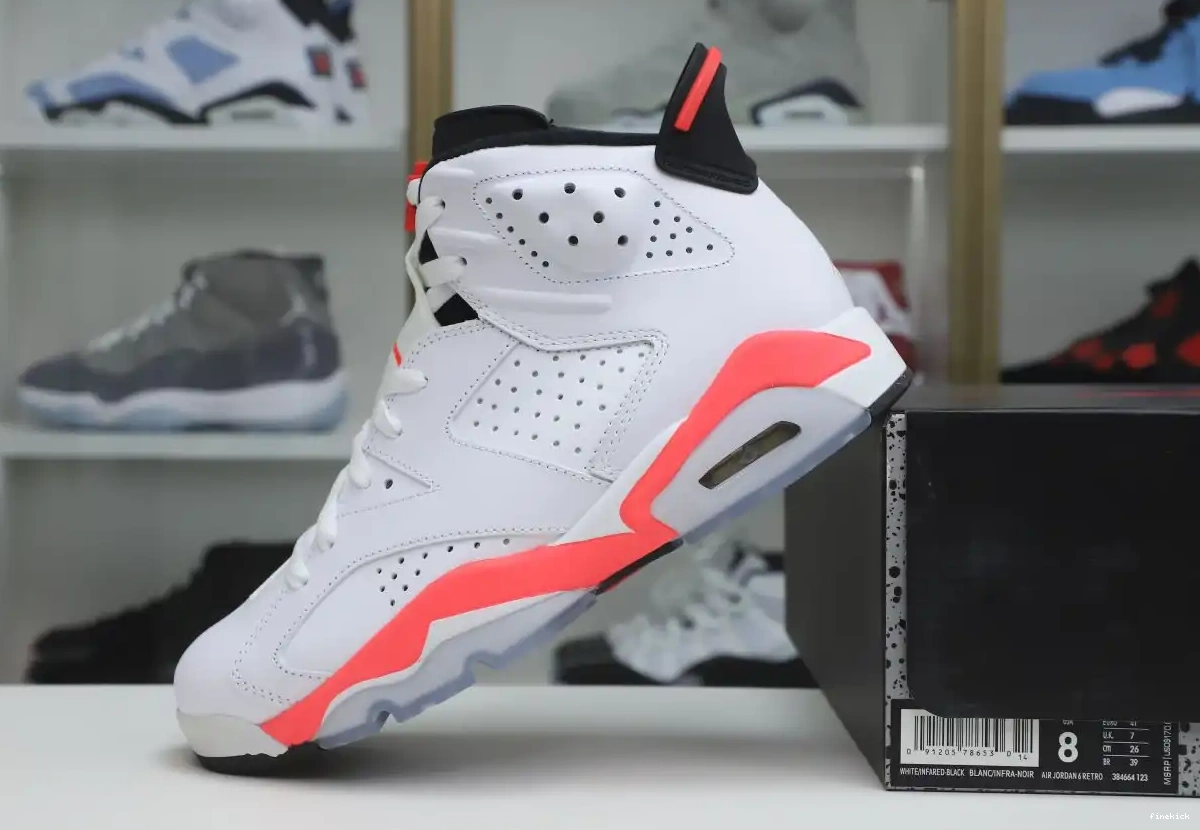 Jordan Retroinfrared White 6 Air 0627